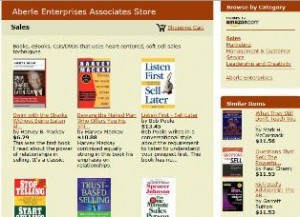 Abe Ent aStore - 100812-el Picture of Aberle Enterprises aStore screen